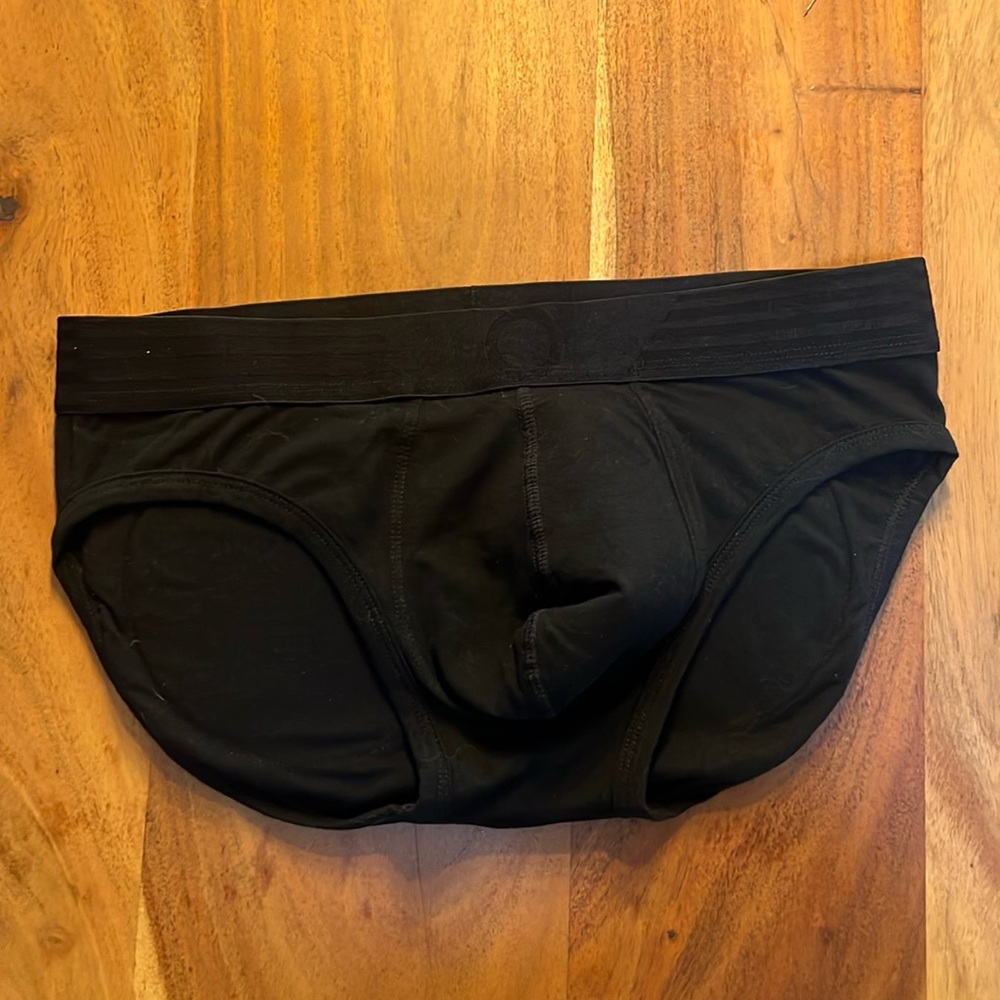 Rounderbum Black Padded Briefs – Never Worn!